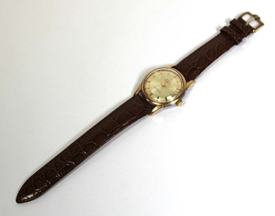 Lot 481 - A gentleman's gold plated automatic...