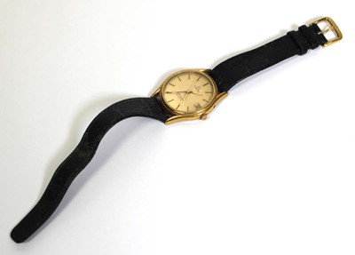 Lot 482 - A gentleman's gold plated quartz Seamaster...