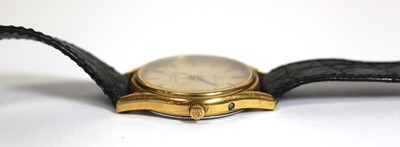 Lot 482 - A gentleman's gold plated quartz Seamaster...
