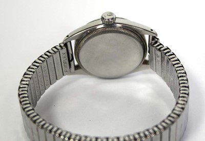 Lot 484 - A unisex stainless steel Oyster Royal...