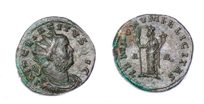 Lot Group of antoninianus roman coins (10),...