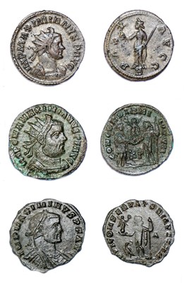 Lot Group of antoninianus roman coins (10),...