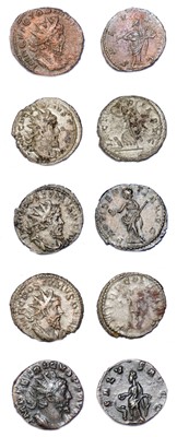 Lot Group of antoninianus roman coins (10),...