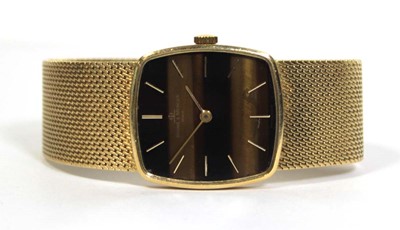 Lot 486 - A gentleman's 18ct yellow gold wristwatch by...