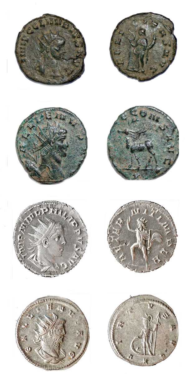 Lot Group of antoninianus roman coins (8),...