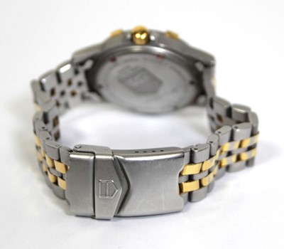 Lot 488 - A unisex stainless steel wristwatch by Tag...