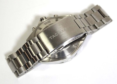 Lot 489 - A gentleman's stainless steel Formula 1...