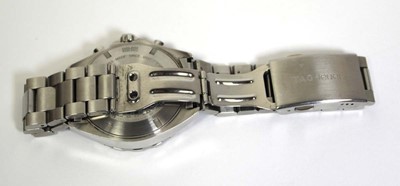 Lot 489 - A gentleman's stainless steel Formula 1...