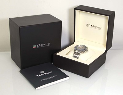 Lot 489 - A gentleman's stainless steel Formula 1...