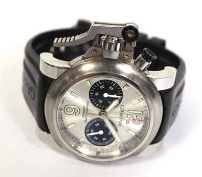 Lot 490 - A gentleman's stainless steel Chronofighter...