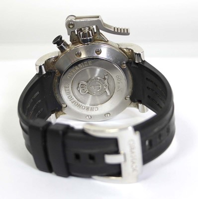 Lot 490 - A gentleman's stainless steel Chronofighter...