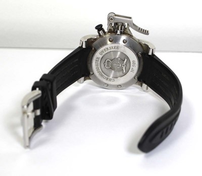 Lot 490 - A gentleman's stainless steel Chronofighter...