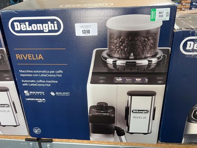 Lot 1310 - Boxed Delonghi Rivelia coffee machine
