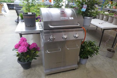 Lot 2005 - Nexgrill 3 burner stainless steel gas BBQ