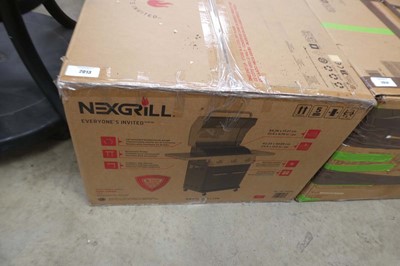 Lot 2013 - Boxed Nexgrill 3 burner stainless steel gas BBQ