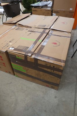 Lot 2014 - Boxed Nexgrill 3 burner stainless steel gas BBQ