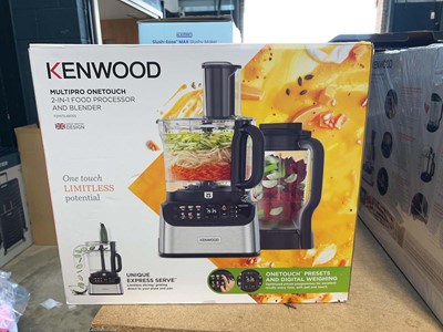 Lot 1316 - Kenwood Multi Pro 1 touch food processor and...