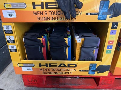 Lot 1694 - Box containing a qty of Head men's touchscreen...