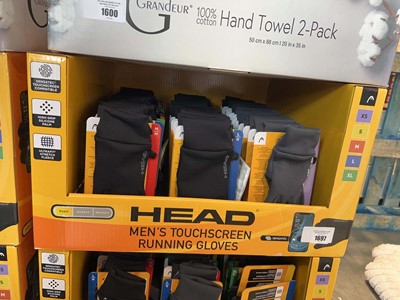 Lot 1697 - Box containing a qty of Head men's touchscreen...