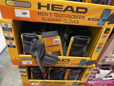 Lot 1699 - Box containing a qty of Head men's touchscreen...