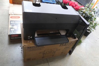 Lot 2038 - Disassembled Masterbuilt 36" charcoal grill...