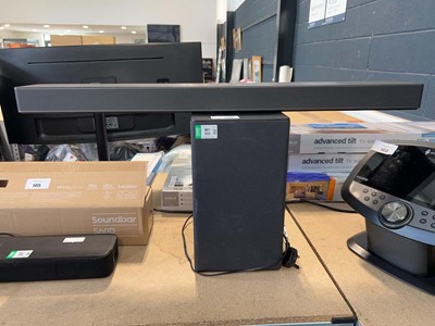 Lot 1414 - LG sub woofer with sound bar