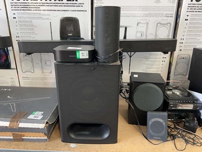 Lot 1420 - Unboxed Sony Bravia Theatre System 6