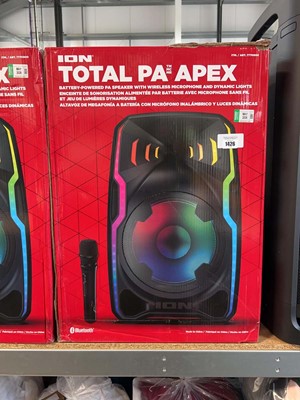 Lot 1426 - Boxed Ion Total PA Apex bluetooth speaker