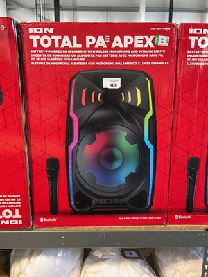 Lot 1428 - Boxed Ion Total PA Apex bluetooth speaker
