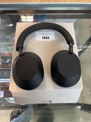 Lot 1444 - Boxed pair of Sony wireless noise cancelling...