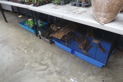Lot 2176 - 3 hamster cages with various accessories