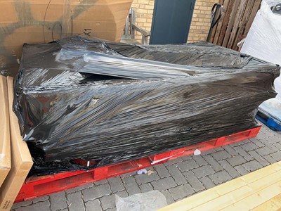 Lot 2177 - Pallet containing disassembled Keter outdoor...