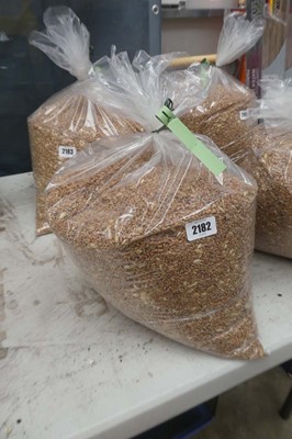 Lot 2182 - Large bag of bird feed bird seed