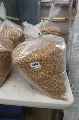 Lot 2184 - Large bag of bird feed bird seed