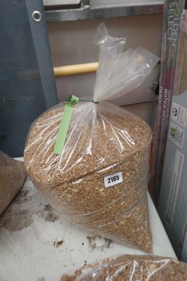 Lot 2185 - Large bag of bird feed bird seed