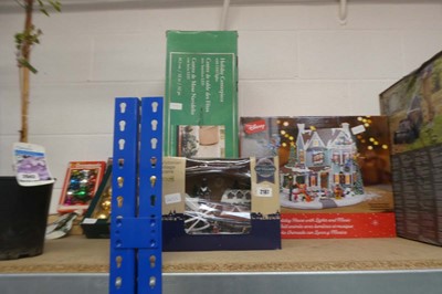 Lot 2187 - Assorted Christmas items incl. Disney...