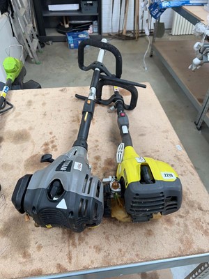Lot 2219 - Titan petrol strimmer body, together with a...