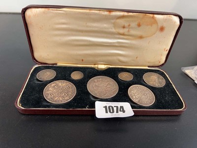 Lot 1074 - Victoria Jubilee specimen coin set in case