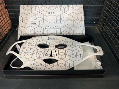 Lot 1496 - Boxed faceLITE Evolution beauty boosting light...
