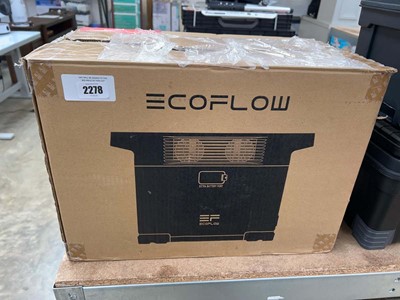 Lot 2278 - EcoFlow solar generator