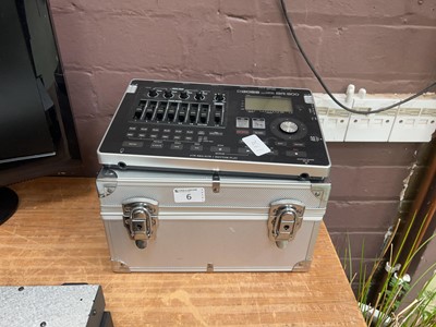 Lot 6 - A Boss model BR-800 digital recorder along...