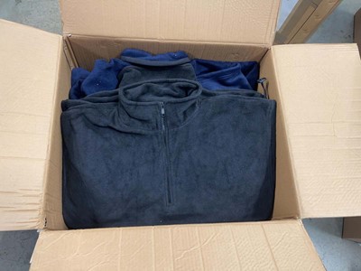Lot Box of assorted size fleeces