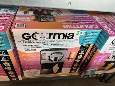 Lot 1334 - Boxed Gourmia automatic ice cream and frozen...