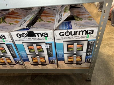 Lot 1342 - 2 boxed Gourmia air fryers