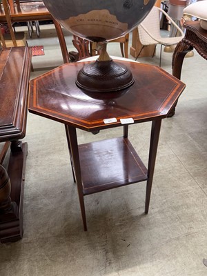 Lot 85 - A 20th century mahogany and strung octagonal...