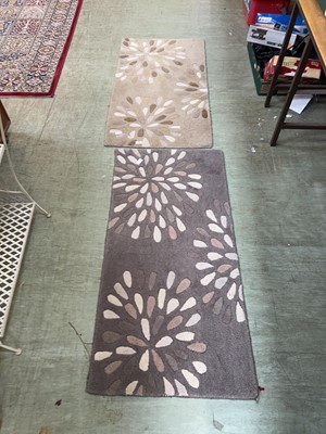Lot 106 - Two modern rectangular rugs
