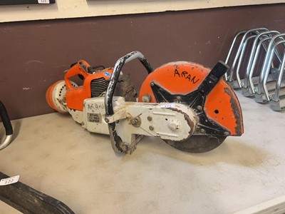 Lot 123 - A Stihl model TS-350 Super petrol circular saw