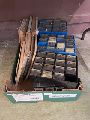 Lot 128 - A tray of mixed goods to include annuals,...