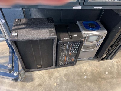 Lot 1449 - Karaoke Vision machine with EMX 620 mixer and...