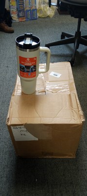 Lot 1509 - Box containing metal tumblers